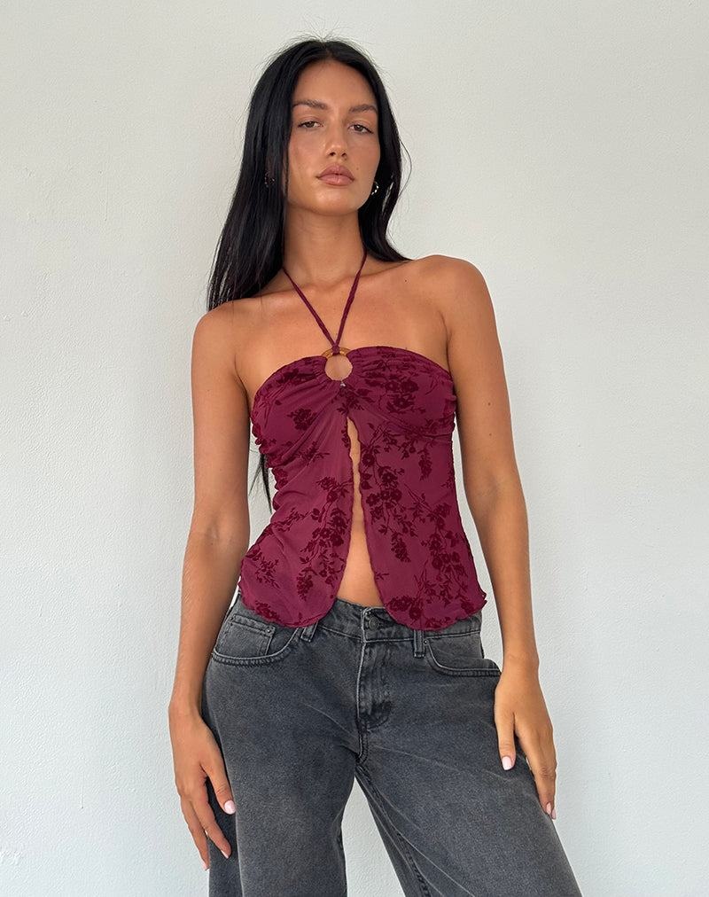 Women's Motel Rocks Janar Vest Red | EXR5110OM