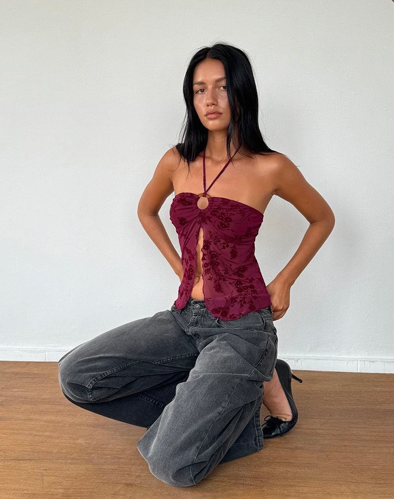 Women's Motel Rocks Janar Vest Red | EXR5110OM