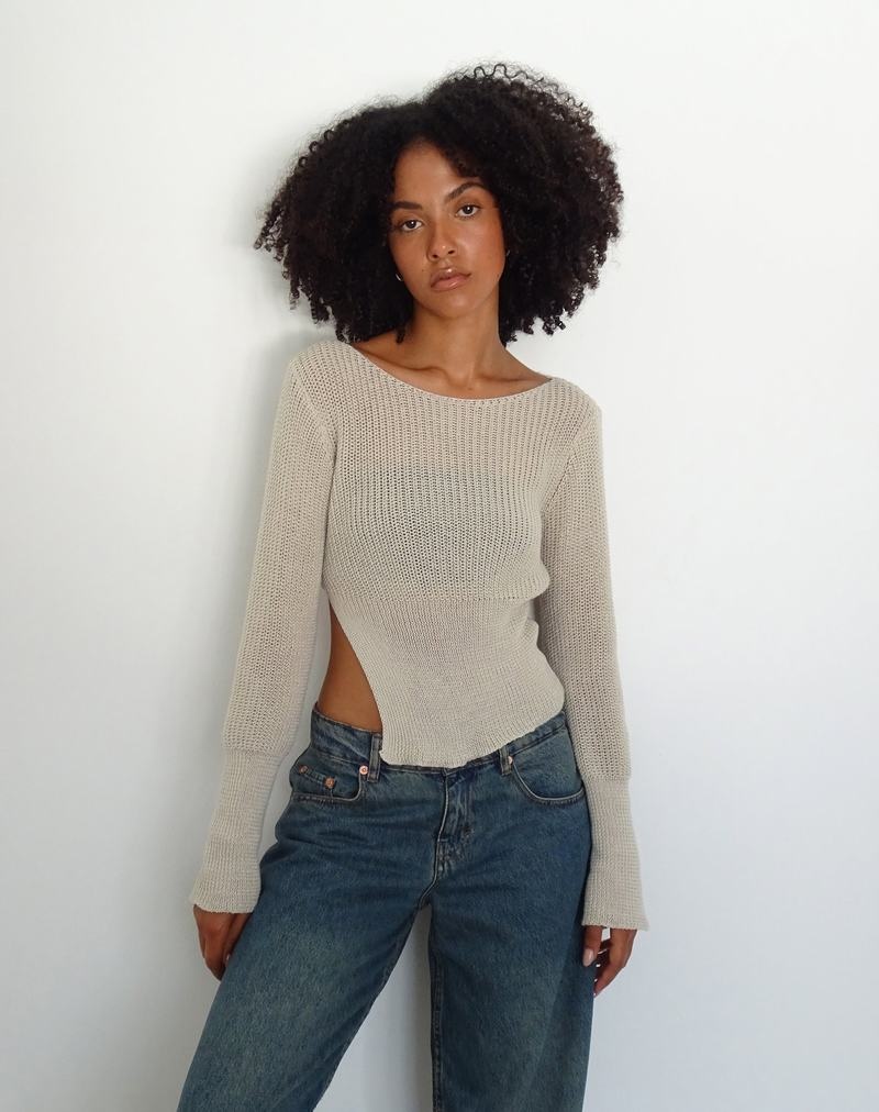 Women's Motel Rocks Mazie Jumpers Beige | OUA4088AW