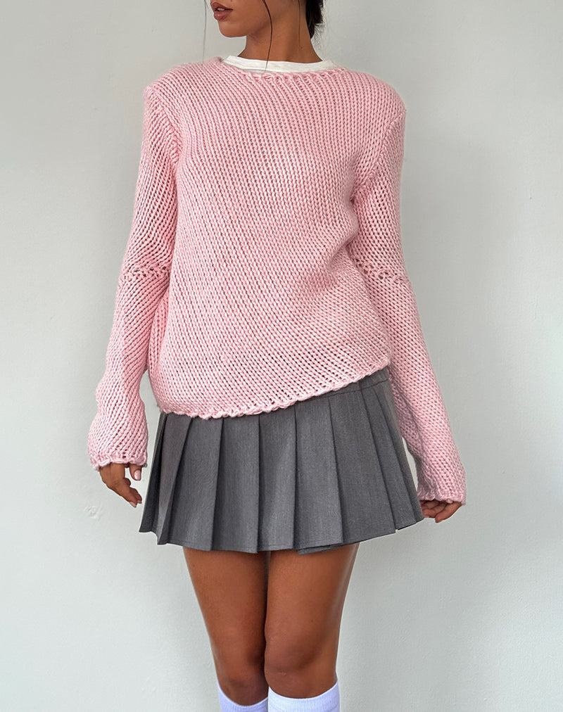 Women\'s Motel Rocks Ranvir Knitted Jumpers Pink | TWY672MW